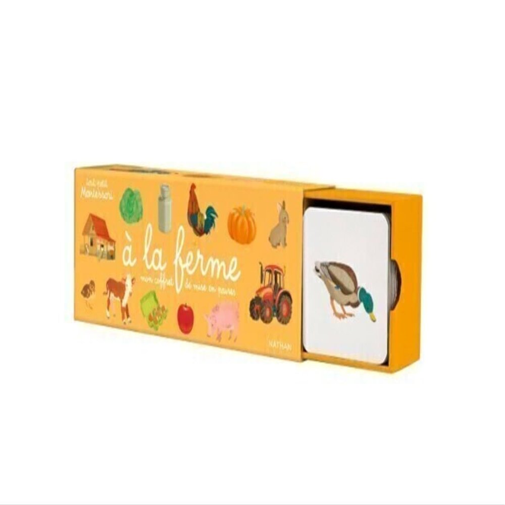 A la Ferme - mon coffret de Mise en paires