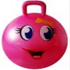 AppleRound Hippity Hoppity Hopball with Ball Pump, 18in/45cm Diameter for Age 3-7, Kangaroo Bouncer, Space Hopper Ball with Handle for Children, Printed Design (Girl) view 1