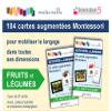104 Cartes augmentes Montessori Fruits et Lgumes view 1