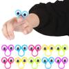 3 Otters Finger Puppets for Easter Egg Fillers Party Favors, Googly Eye On Rings for Kids Rave Trinkets Party Favors School Prizes Goodie Bag Stuffers Easter Basket Stuffers view 1