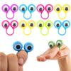 3 Otters Finger Puppets for Easter Egg Fillers Party Favors, Googly Eye On Rings for Kids Rave Trinkets Party Favors School Prizes Goodie Bag Stuffers Easter Basket Stuffers view 3