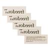 10 x Freedom Tattoo lettering in black (10) view 1