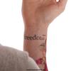 10 x Freedom Tattoo lettering in black (10) view 2