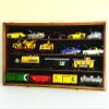 1/24 Scale Die-Cast Model 20 Cars Display Case Cabinet 98% UV Door Holds Up to 20cars, Walnut view 1