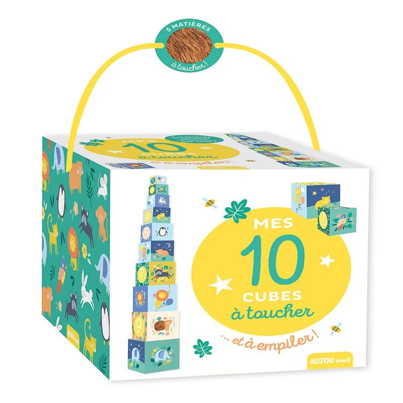 Mes 10 cubes toucher et... empiler