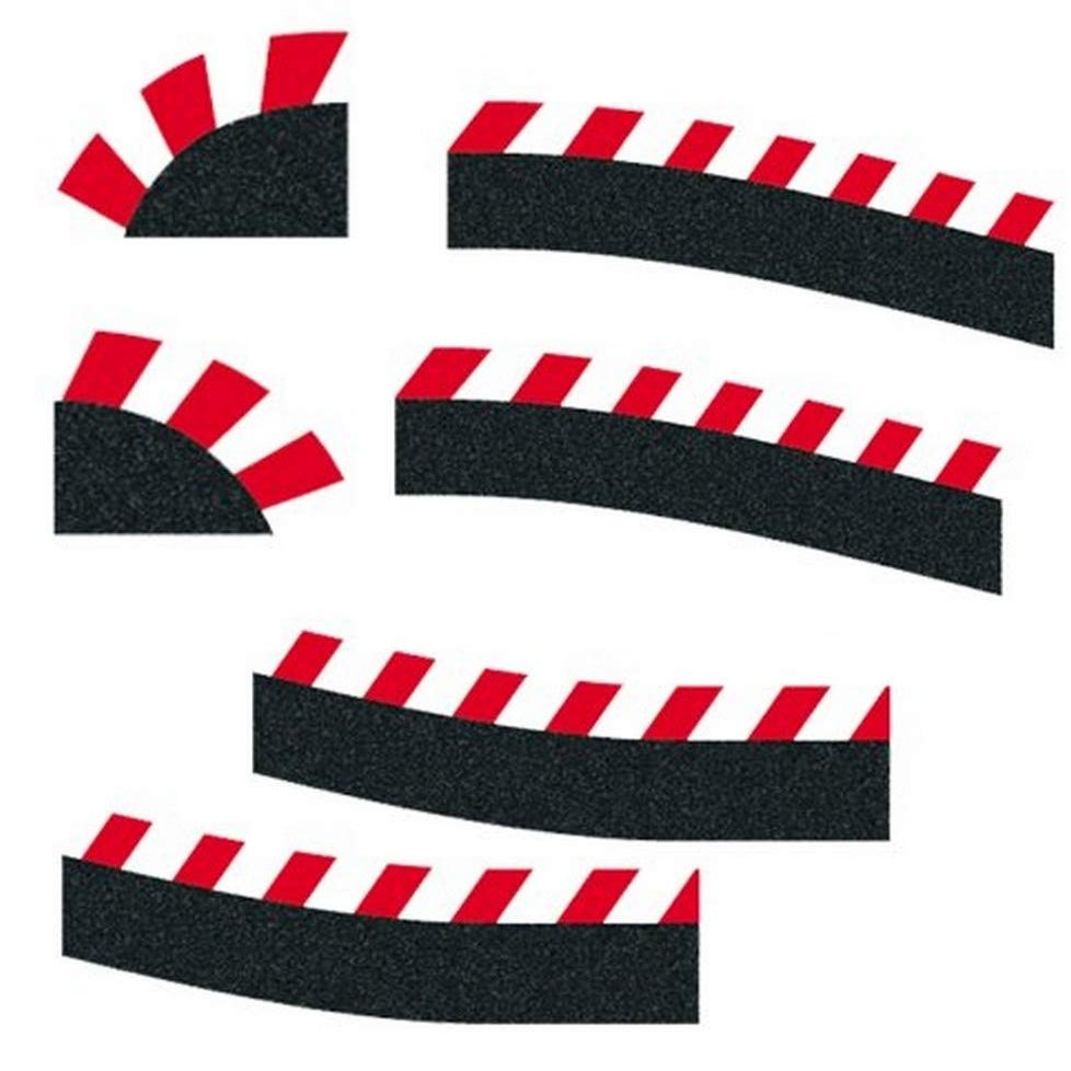 Carrera 20603 200220603 Shoulders Digital Chicane (6) Slot Car Track Accessory
