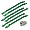 Swing-N-Slide WS 4564 Metal Monkey Bars with Six 21.5" Metal Rungs with Hardware, Green view 1