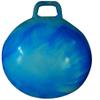 AppleRound Hippity Hoppity Hopball with Pump, Sit-On Bouncy Exercise Ball with Handle, 18 inch / 45 cm for Kids Ages 3-7, Cloud Colors (Blue) view 1