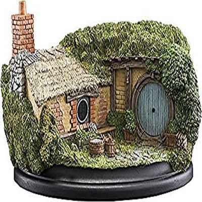 Weta Workshop Lord of The Rings - Hobbit Hole Status (35 BAGSHOT Row - Grey Door)