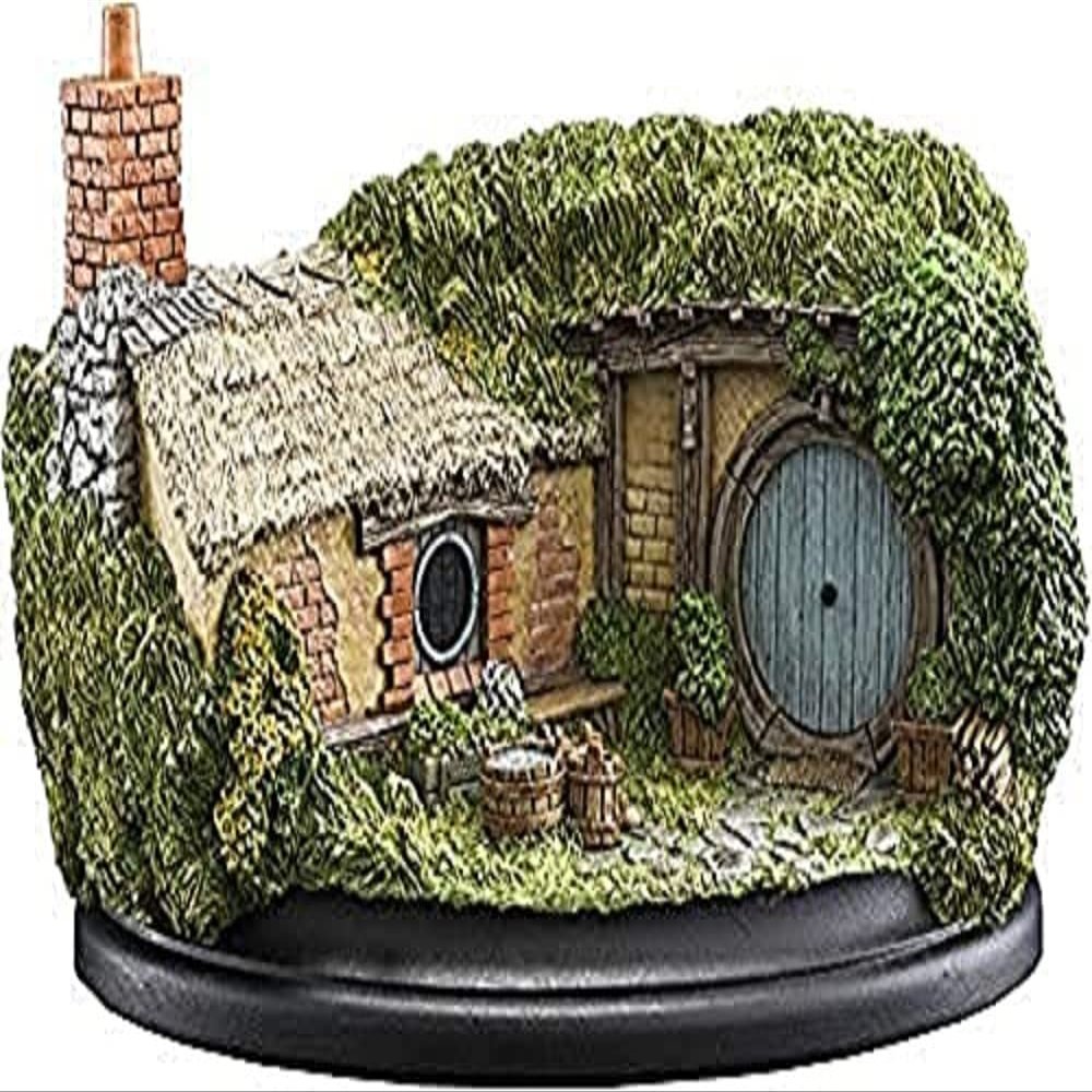 Weta Workshop Lord of The Rings - Hobbit Hole Status (35 BAGSHOT Row - Grey Door)