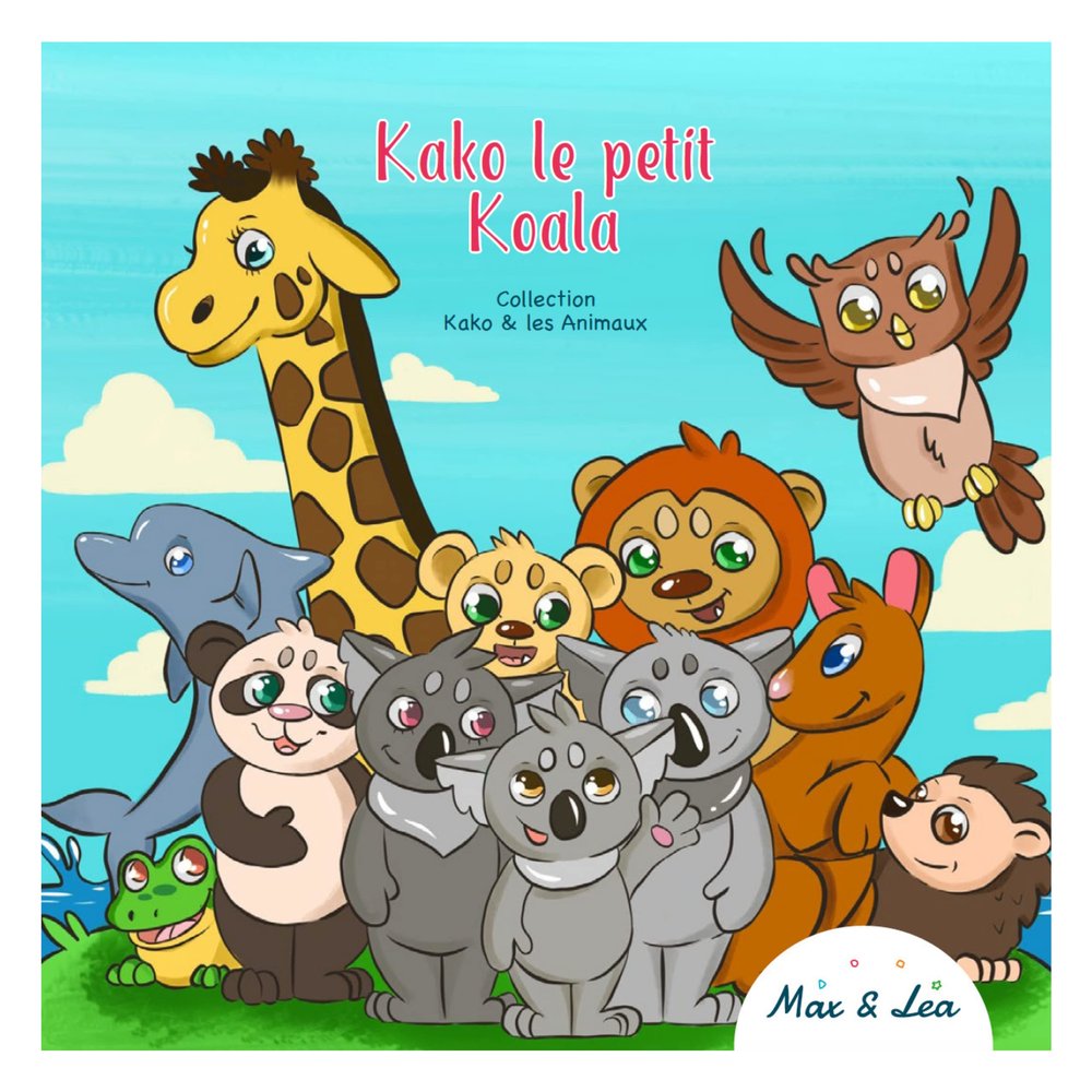 Children's Book - Max&Lea - The Story of Kako The Koala in 8 Tales