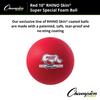 Champion Sports Super Special Rhino Skin Ball Red, 10 Inch view 4