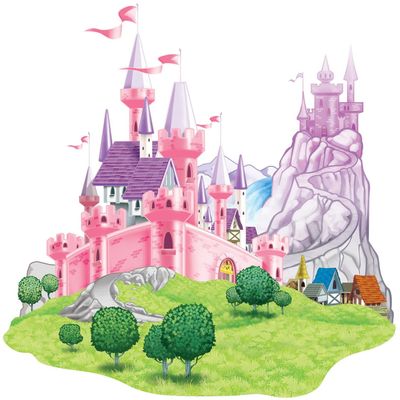 Castle Prop Party Accessory (1 count) (1/Pkg)