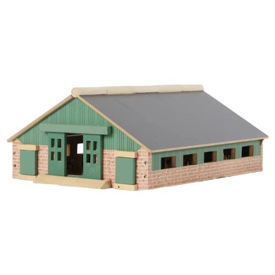 Kids Globe Wooden Farm Shed (Scale 1:87)
