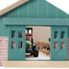 Kids Globe Wooden Farm Shed (Scale 1:87) view 4