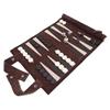Sondergut Roll-Up Suede Backgammon Game (Color-Mocha) view 3