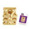 MindWare KEVA Brain Builders Set of 2: Original KEVA Brain Builders and KEVA Brain Builders Junior  Great Addition to STEM Building Toys and Classroom Games  40 Planks & 70 Puzzles Total view 3