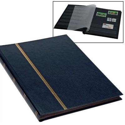SAFE 141-4 Einsteckbuch Buchformat 16 Schwarze Seiten