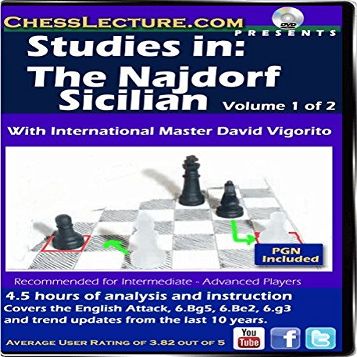Chess Lecture Studies in: The Najdorf Sicilian - 2 DVDs Volume 130