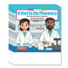 ZOCO  A Visit to the Pharmacy Coloring Books (25 Bulk Pack, Without Crayons)  Activities, Games & Puzzles  Pharmacist Office Supplies & Safety Handout for Kids view 1