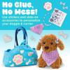 Creativity for Kids Designer Doggie Kit | Plush Pet, Purse & Jewelry Craft for Screen-Free Play (Ages 4+) view 4