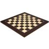 17.75 Inch Wenge and Maple Deluxe Chess Board view 1
