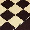 17.75 Inch Wenge and Maple Deluxe Chess Board view 4