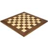 17.75 Inch Walnut and Maple Deluxe Chess Board view 1