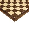 17.75 Inch Walnut and Maple Chess Board view 3