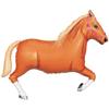 1 X Tan Horse 43 Inch Huge Super Shaped Mylar Balloon view 1