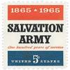 #1267-1965 5c Salvation Army U. S. Postage Stamp Plate Block (4) view 1