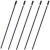 5PCS HobbyPark Plastic Antenna Tube with Cap Black for RC Remote Control Vehicles FPV Drone Quadcopter Multicopters Boats 2.4G Receiver view 1