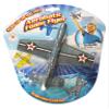 Aeromax Aerobatic Foam Flyer Shark Bite Edition Airplane, Grey/Silver view 3