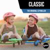 EzyRoller Classic Ride on Scooter for Kids Ages 4+ - Blue view 2