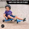 EzyRoller Classic Ride on Scooter for Kids Ages 4+ - Blue view 4