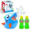 Kidzlane Bubble Maker Machine for Kids - Big Bubbles Speed Blower for Toddler's Outdoor Party Play - Makes 500 to 1000 per Minute (Bubble Dolphin) - Easter Basket Filler and Easter Gift for Children view 1