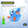 Kidzlane Bubble Maker Machine for Kids - Big Bubbles Speed Blower for Toddler's Outdoor Party Play - Makes 500 to 1000 per Minute (Bubble Dolphin) - Easter Basket Filler and Easter Gift for Children view 3