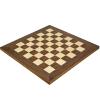 19.7 Inch Walnut and Maple Deluxe Chess Board view 1