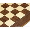 19.7 Inch Walnut and Maple Deluxe Chess Board view 4