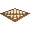 21.7 Inch Walnut and Maple Deluxe Chess Board view 1