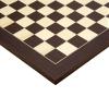 19.7 Inch Wenge and Maple Deluxe Chess Board view 3
