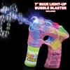 ArtCreativity 3 LED Light Up Bubble Guns, with Sound, Includes 6 Bottles of Bubble Solution Refill, Bubble Blower for Bubble Blaster Party Favors, Summer Toy, Outdoors Activity, Birthday Gift view 3