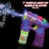 ArtCreativity 3 LED Light Up Bubble Guns, with Sound, Includes 6 Bottles of Bubble Solution Refill, Bubble Blower for Bubble Blaster Party Favors, Summer Toy, Outdoors Activity, Birthday Gift view 4