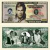 25 Patrick Swayze Million Dollar Bill with Bonus Thanks a Million Gift Card Set view 1