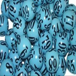 100 Raffle Drum Balls Set