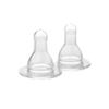 Lifefactory BPA-Free Stage 3 (6+ Months) Silicone Nipples 2-Pack view 2