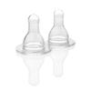 Lifefactory BPA-Free Stage 2 (3-6 Months) Silicone Nipples 2-Pack view 1