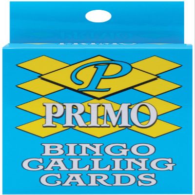 Dab'n Stic Clarence J.Venne 75 Count Bingo Calling Cards (00095)