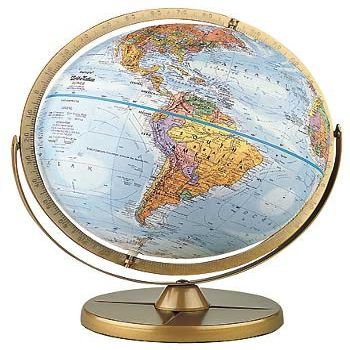 12" Pioneer Globe