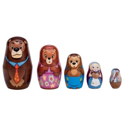 SCHYLLING Dolls Nesting Goldilocks, 1 EA